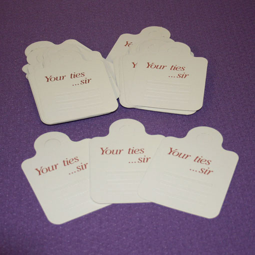 TIE CARDS